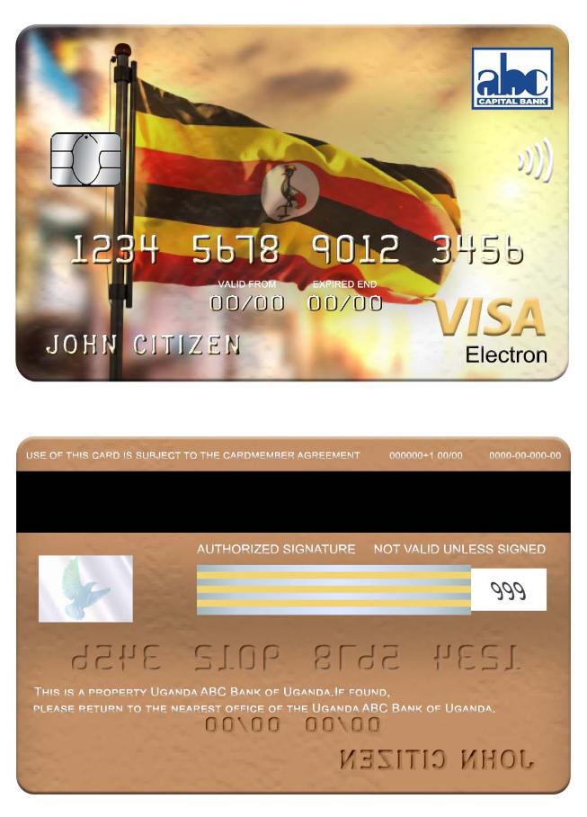 Uganda ABC Bank of Uganda visa electron